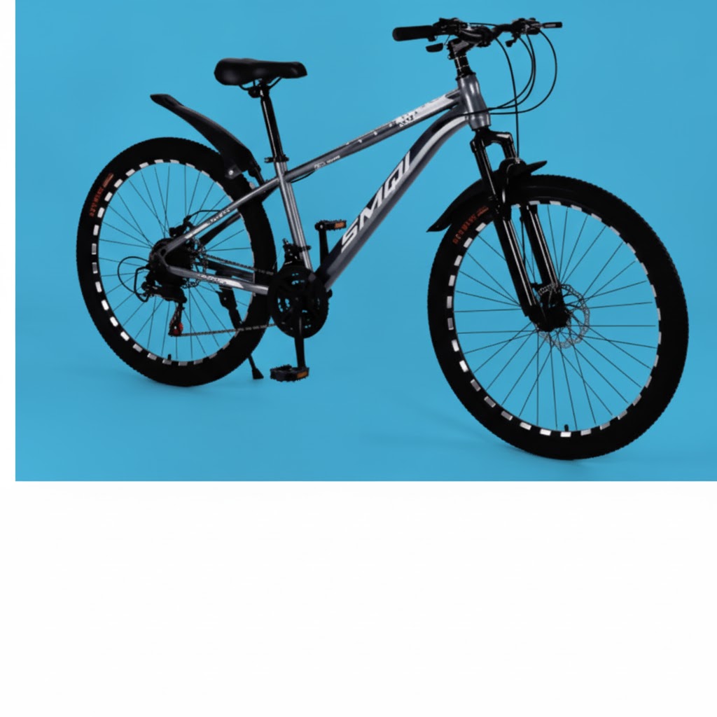 Picture of SMQI 24″ 18-Speed Dual-Suspension Mountain Bike – Strong, Smooth & Stylish Ride