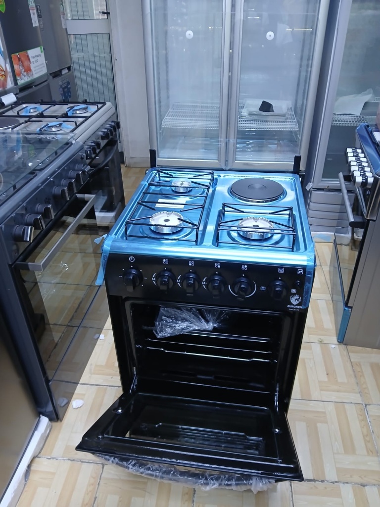 Picture of Euroken 50×55 3 Gas + 1 Electric Standing Cooker