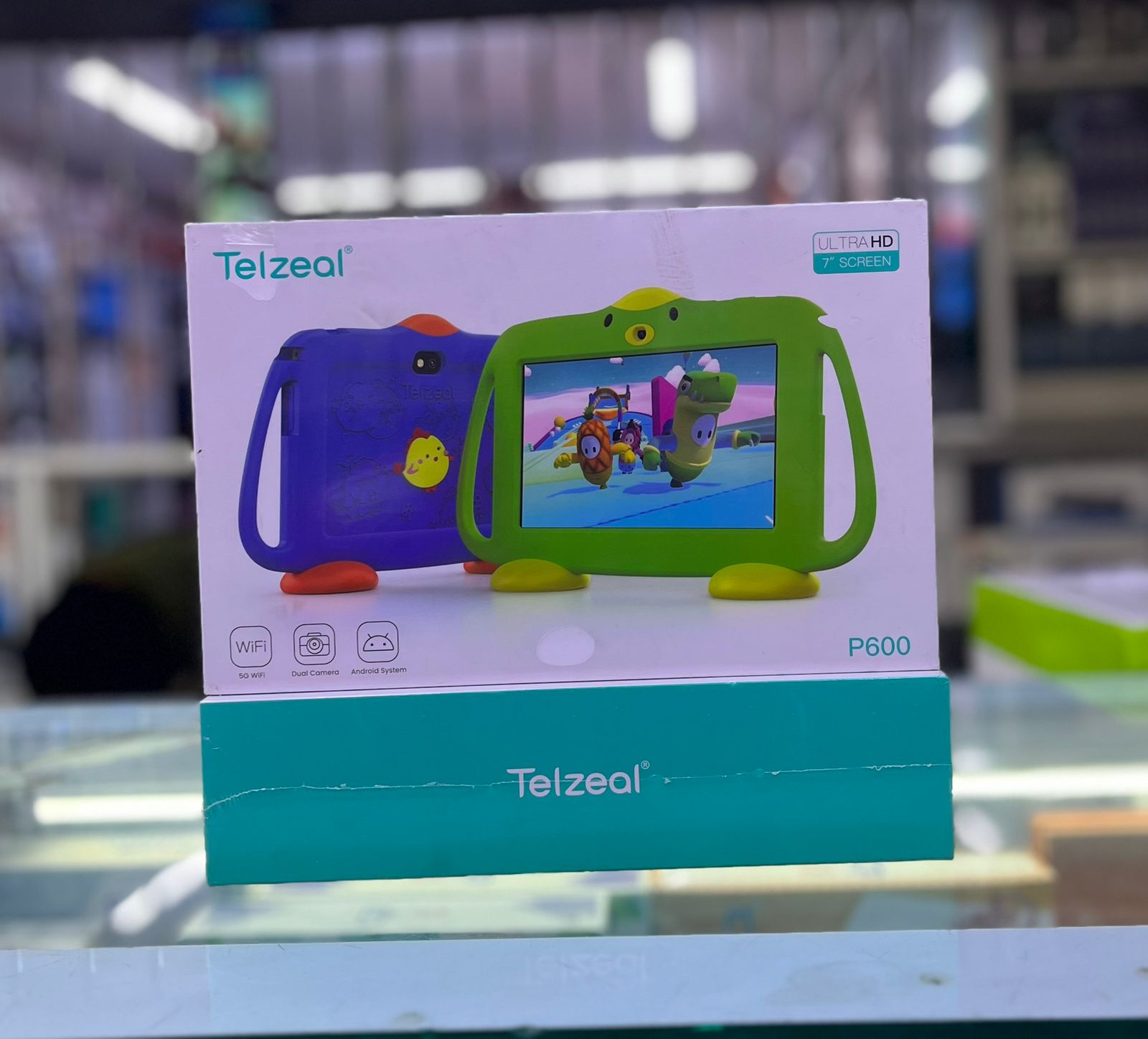 Picture of Telzeal P600 Kids Tablet – 4GB RAM + 128GB Storage (Wi-Fi Only)