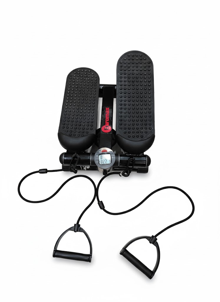 Picture of Mini Stepper Exercise Machine – Compact Home Workout Stepper (Black / White-Black)