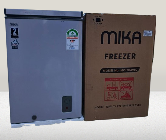 Picture of Mika 95 Litres Compact Chest Freezer – Energy Efficient with Adjustable Thermostat