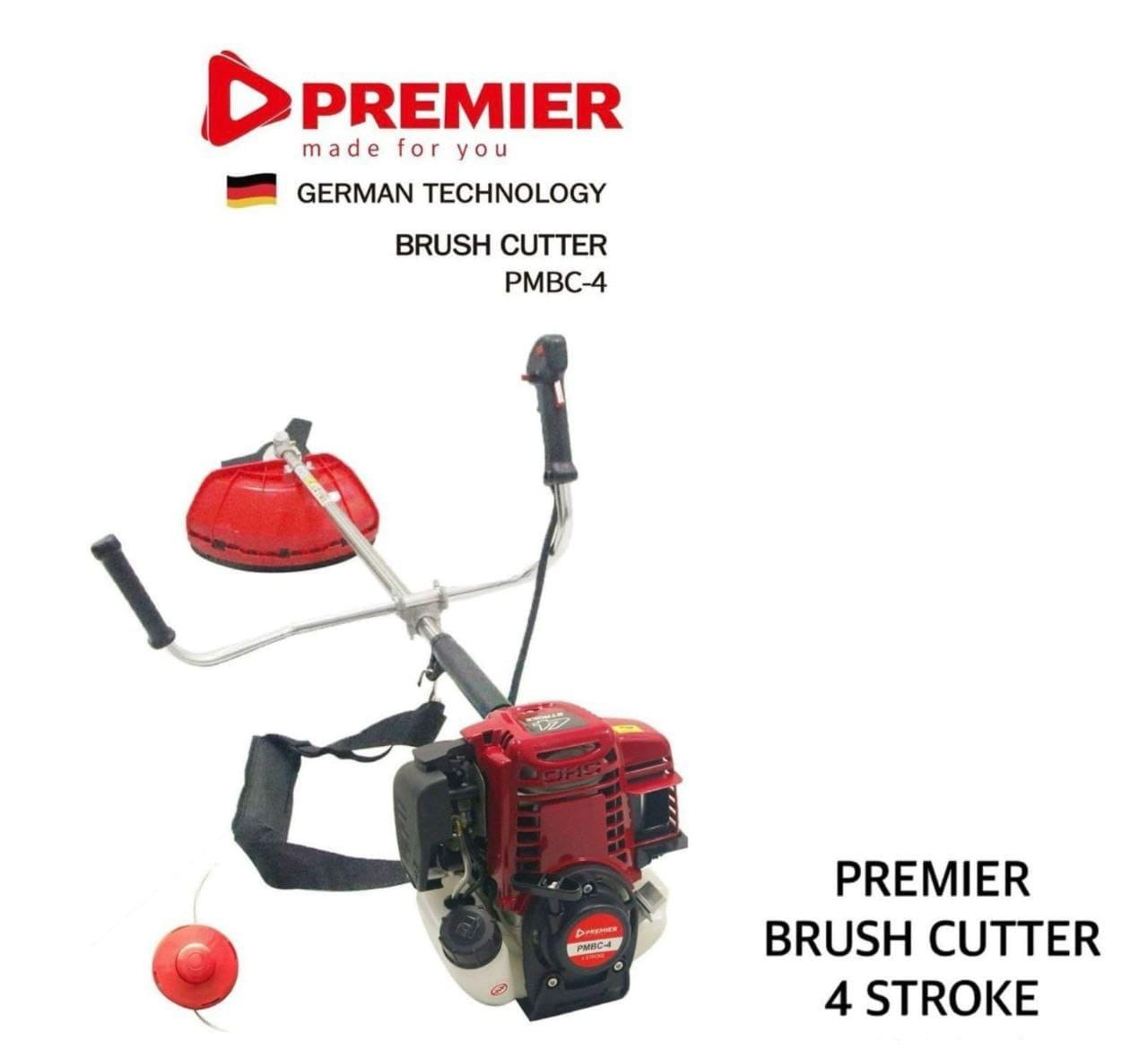 Picture of Premier 4-Stroke Petrol Brush Cutter – Heavy-Duty Grass and Weed Trimmer for Professional Landscaping