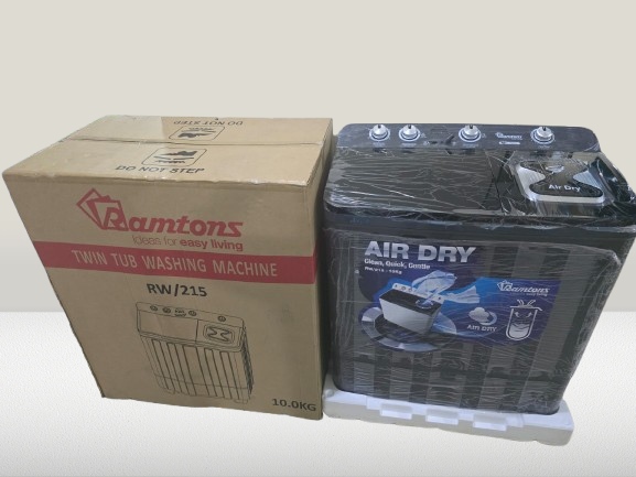 Picture of Ramtons 10kg Twin Tub Top Load Washing Machine