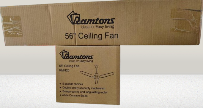 Picture of Ramtons RM‑420 56″ Ceiling Fan (White)