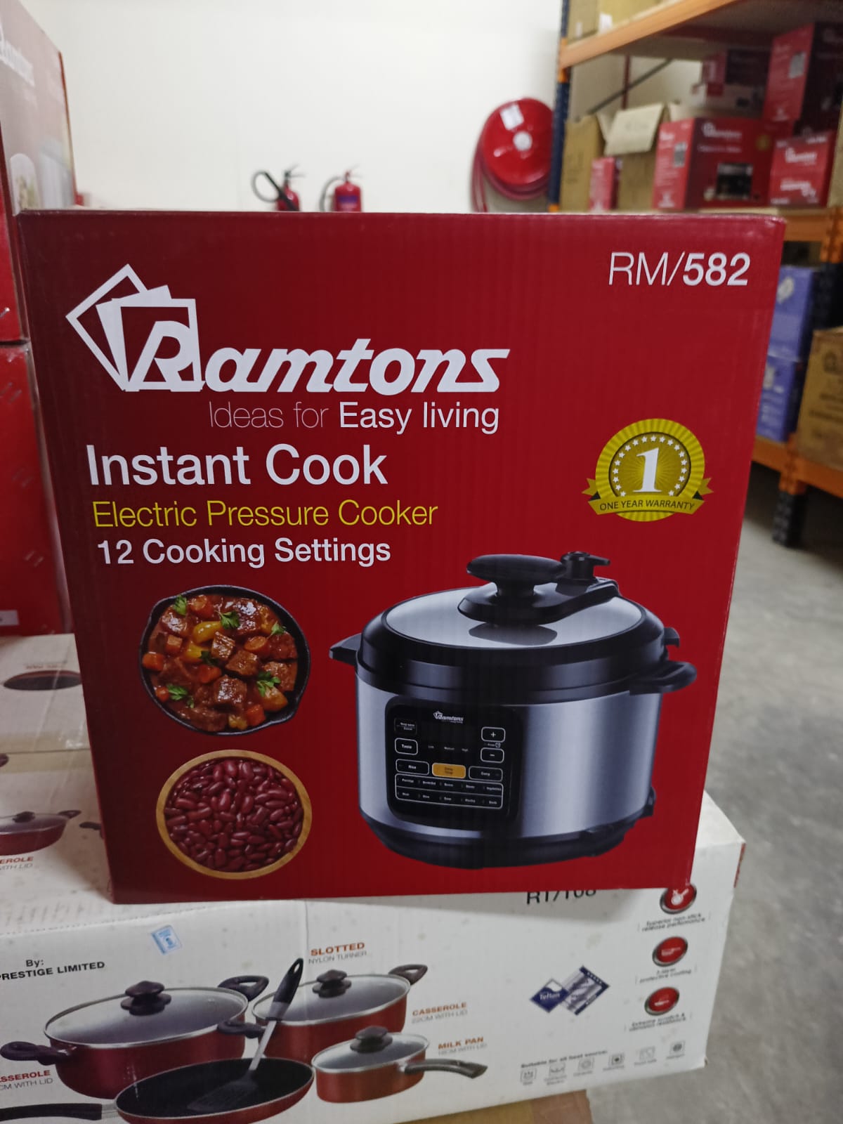 Picture of Ramtons 6 L Electric Pressure Cooker
