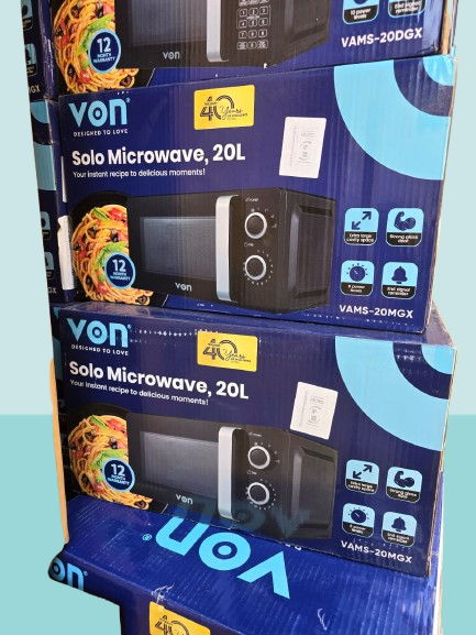 Picture of Von 20 L Manual Microwave Oven – 700 W