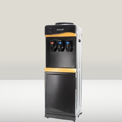 Picture of Sonar B7C Black 3‑Tap Water Dispenser – Hot, Normal & Cold