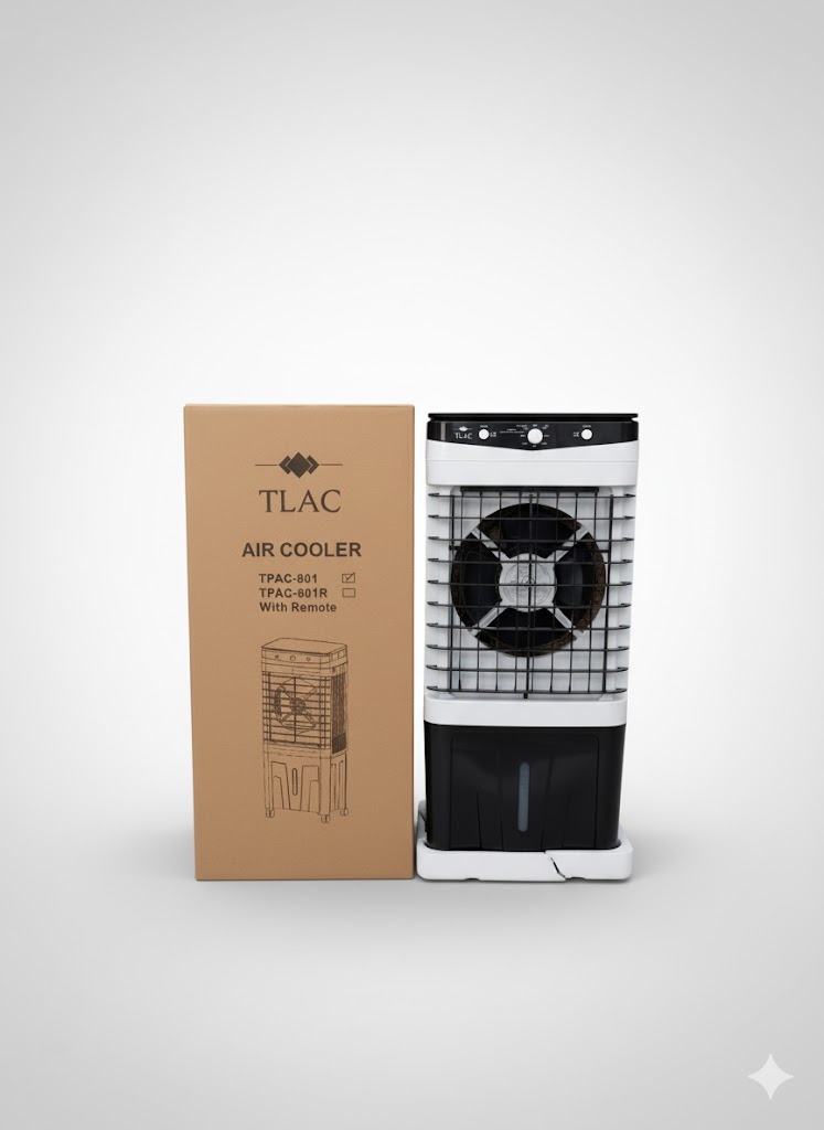 Picture of TLAC Air Cooler 50L – TPAC-801 | Portable 50-Litre Air Cooler with Remote Control