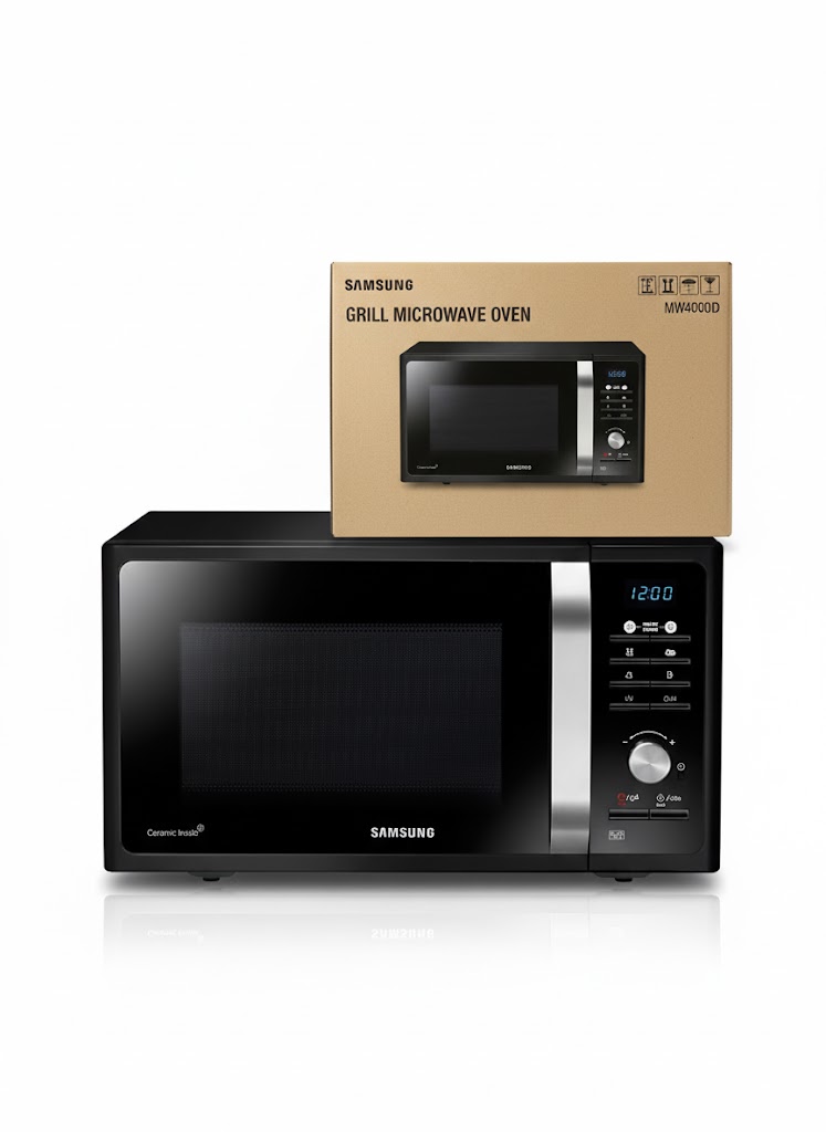 Picture of Samsung 32L Grill Microwave Oven – Black Stainless Steel